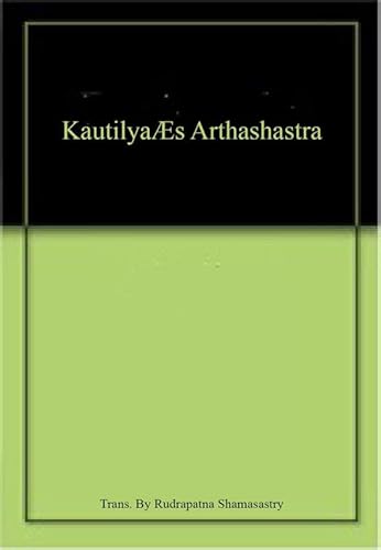 Beispielbild fr Kautilyas Arthashastra zum Verkauf von Books in my Basket