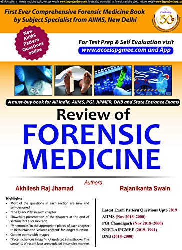 Imagen de archivo de REVIEW OF FORENSIC MEDICINE a la venta por Romtrade Corp.