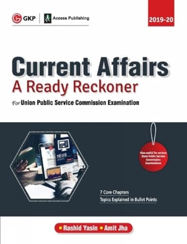 Imagen de archivo de UPSC 2019-20 - Current Affairs - A Ready Reckoner a la venta por Books Puddle