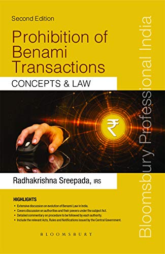 9789389165982: Prohibition of Benami Transactions – Concepts & Law (Second Edition)