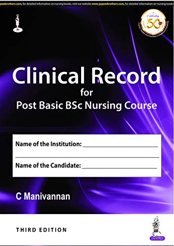 Stock image for Clinical Record for Post Basic BSc Nursing Course for sale by Books Puddle