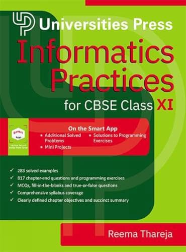 Beispielbild fr Informatics Practices for Cbse Class XI zum Verkauf von GreatBookPrices