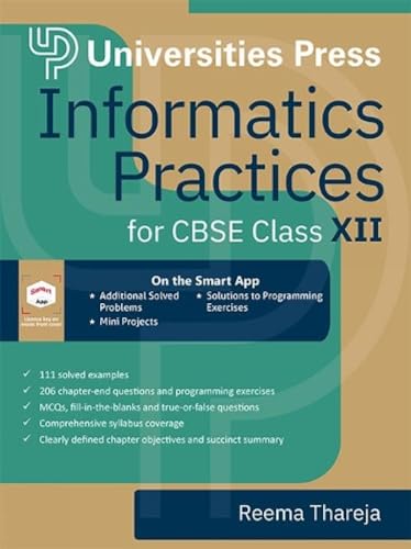 9789389211931: Informatics Practices for CBSE Class XII (CBSE Higher Secondary)