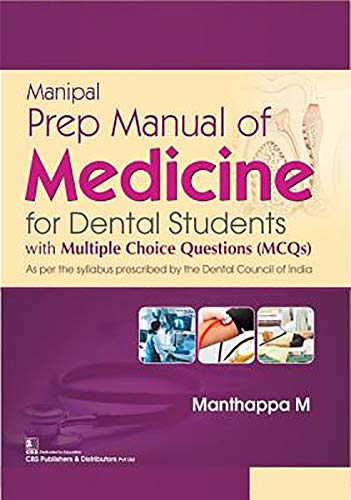 Stock image for Manipal Prep Manual of Medicine for Dental Students for sale by Books From California