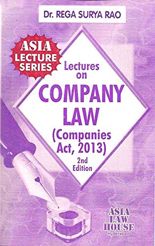 9789389286281: Lectures on Company Law (Companies Act, 2013)