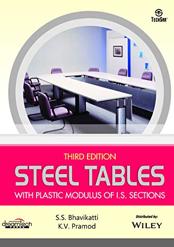 Stock image for Steel Tables With Plastic Modulus of I.S. Sections, 3Rd Edition for sale by Books in my Basket