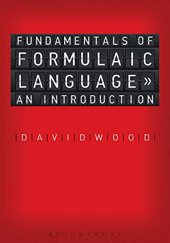 Imagen de archivo de Fundamentals of Formulaic Language a la venta por Basi6 International