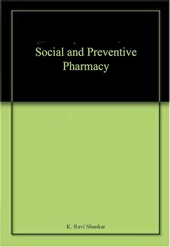 Imagen de archivo de Social and Preventive Pharmacy a la venta por Books Puddle