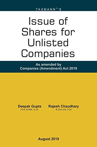 Beispielbild fr Issue of Shares for Unlisted Companies, 2019 Edition zum Verkauf von Books in my Basket