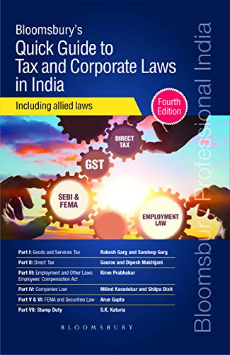 Beispielbild fr Quick Guide to Tax and Corporate Laws in India : Including Allied Laws zum Verkauf von Vedams eBooks (P) Ltd