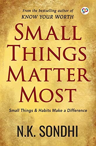 Imagen de archivo de Small Things Matter Most a la venta por GreatBookPrices