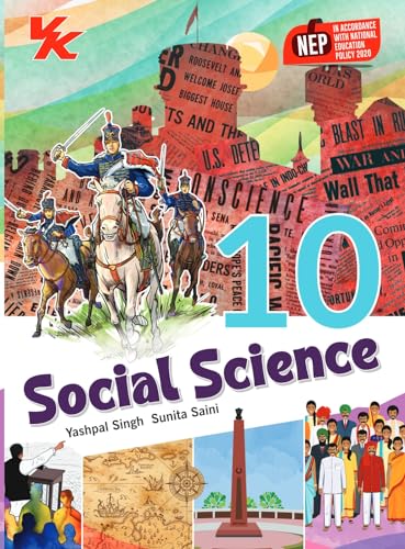 Stock image for Social Science Book for Class 10 | CBSE (NCERT Solved) | NEP | Examination 2023-2024 | by VK Global Publications for sale by Books Puddle