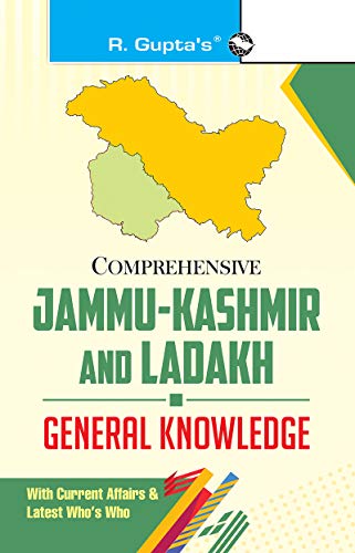 Stock image for Comprehensive Jammu-Kashmir and Ladakh General Knowledge (With Current Affairs & Latest Who's Who) for sale by Books Puddle