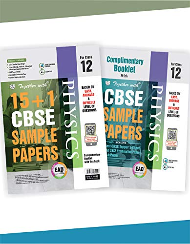 Stock image for CBSE Physics Sample Papers for Class 12th (2020 Board Examination) for sale by dsmbooks