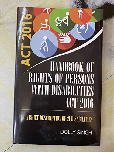 Stock image for Handbook of Rights of Persons with Disabilities Act 2016 for sale by Books Puddle