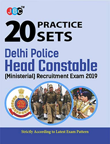 Stock image for 20 Practice Sets:- Delhi Police Head Constable (Ministerial) Recruitment Exam 2019, Strictly On Latest Exam Pattern for sale by Books Puddle