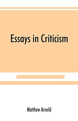 9789389525922: Essays in criticism