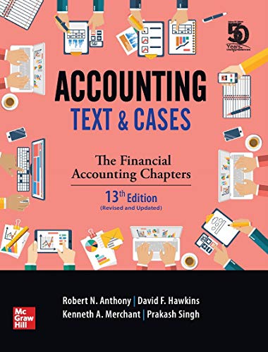 Beispielbild fr Accounting: Text & Cases, 13th Edition zum Verkauf von Better World Books