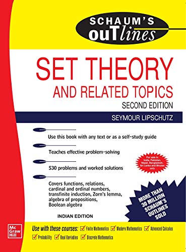 9789389538519: SCHAUM'S OUTLINE OF SET THEORY AND RELATED TOPICS / 2ND EDITION