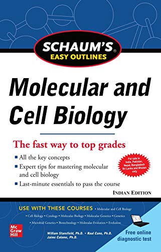 Stock image for SCHAUMS EASY OUTLINE MOLECULAR AND CELL BIOLOGY (PB 2020) for sale by Kanic Books
