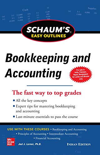 Stock image for SCHAUMS EASY OUTLINES OF BOOKKEEPING AND ACCOUNTING (PB 2020) for sale by Kanic Books