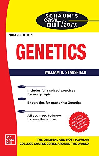 Stock image for SCHAUMS EASY OUTLINES OF GENETICS (PB 2020) for sale by Kanic Books