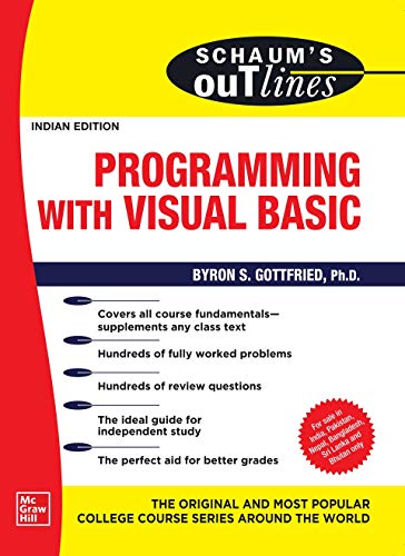 Stock image for SCHAUMS OUTLINES OF PROGRAMMING WITH VISUAL BASIC (PB 2020) for sale by Kanic Books