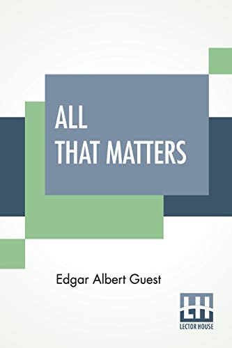 Imagen de archivo de All That Matters a la venta por Books Unplugged