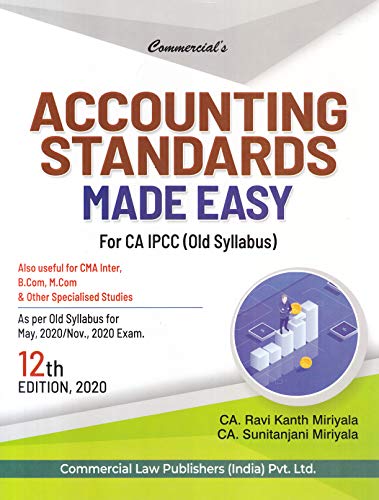 9789389564211: Accounting Standards Made Easy (Old Syllabus) 12th Edition 2020, 12/E