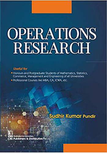 Stock image for Operations Research for sale by GF Books, Inc.