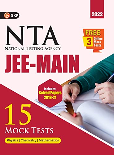 Stock image for NTA (National Testing Agency) JEE Mains - 15 Mock Tests for sale by Books Puddle
