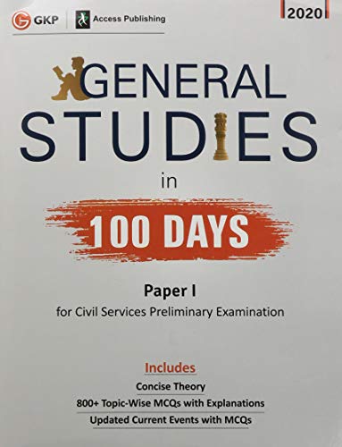Imagen de archivo de General Studies Paper I in 100 Days a la venta por dsmbooks