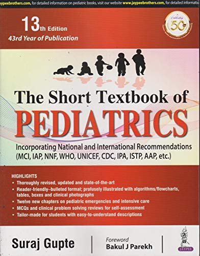 Stock image for The Short Textbook Of Pediatrics for sale by Books in my Basket