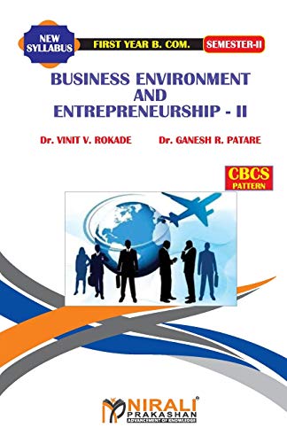 Stock image for Business Environment and Entrepreneurship -- II for sale by GF Books, Inc.