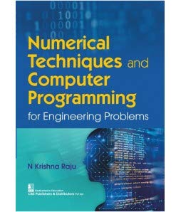 Stock image for NUMERICAL TECHNIQUES AND COMPUTER PROGRAMMING FOR ENGINEERING PROBLEMS (PB 2021) for sale by Books Puddle