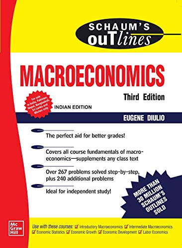 Stock image for SCHAUMS OUTLINE OF MACROECONOMICS 3ED (PB 2020) for sale by Kanic Books