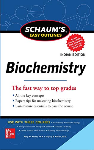 9789389691351: Schaum's Easy Outline of Biochemistry