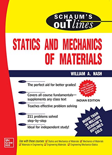 9789389691399: Schaum's Outline of Statics and Mechanics of Materials