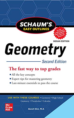 9789389691467: Schaum's Easy Outline of Geometry, Second Edition