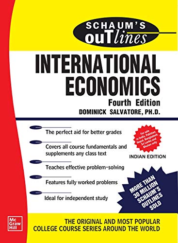 Stock image for SCHAUMS OUTLINE OF INTERNATIONAL ECONOMICS 4ED (PB 2020) for sale by Kanic Books