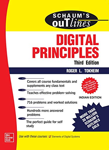 9789389691603: Schaum's Outline of Digital Principles, 3rd edition