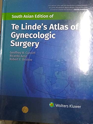 Stock image for TE LINDES ATLAS OF GYNECOLOGIC SURGERY (SAE) for sale by Mispah books