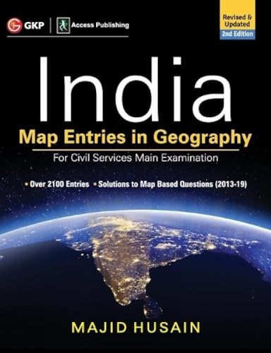 Stock image for India Map Entries in Geography for Civil Services Main Examination for sale by GF Books, Inc.