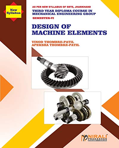 Stock image for DESIGN OF MACHINE ELEMENTS (Subject Code MEC 604) for sale by Books Puddle