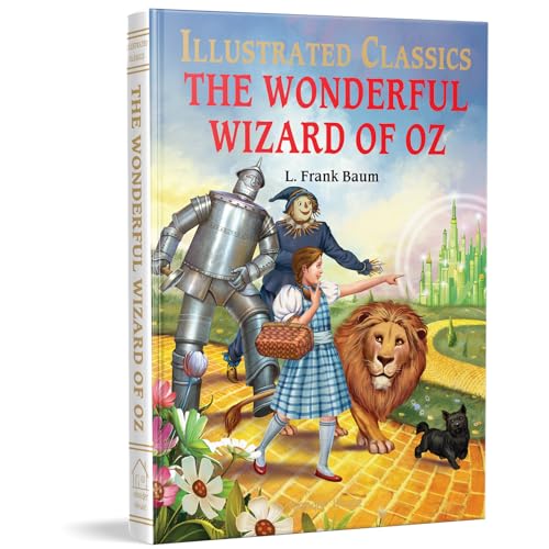 Stock image for The Wonderful Wizard of Oz : llustrated Abridged Children Classic English Novel with Review Question for sale by Books Puddle