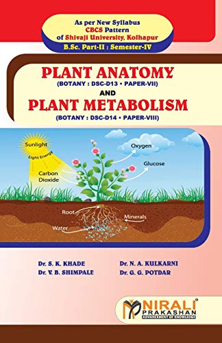 Beispielbild fr Plant Anatomy (Paper-VII) & Plant Metabolism (Paper-VIII) zum Verkauf von Lucky's Textbooks