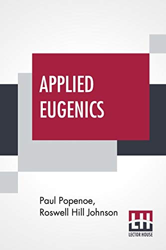 Stock image for Applied Eugenics for sale by Books Puddle