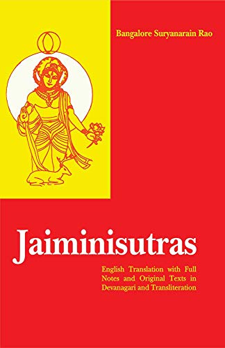 Stock image for Jaiminisutras for sale by Books in my Basket