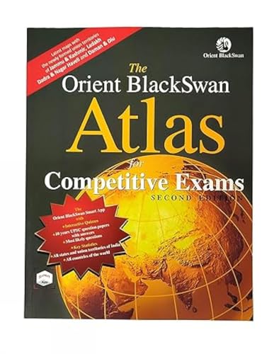 Stock image for The Orient BlackSwan Atlas for Competitive Exams for sale by PBShop.store US
