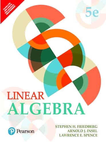 Imagen de archivo de LINEAR ALGEBRA a la venta por Universal Store